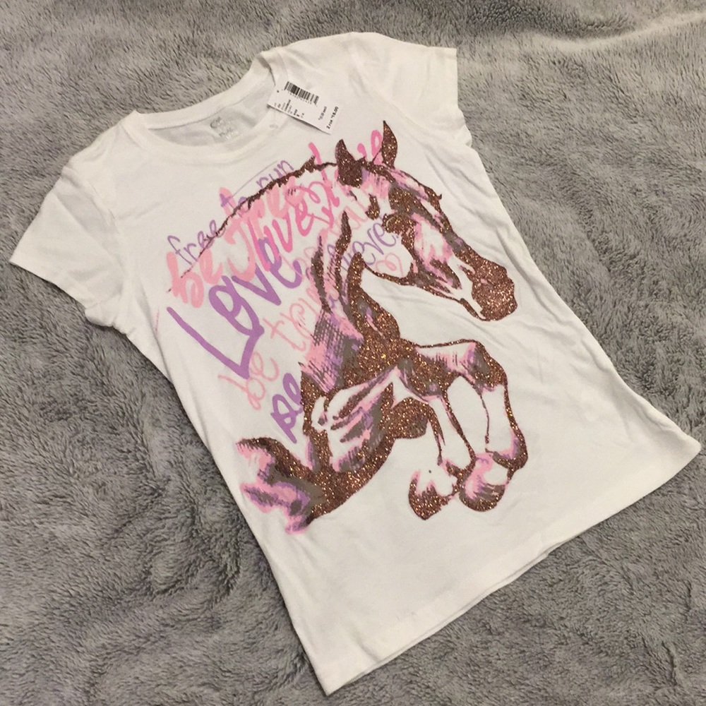 Children’s Place- girls printed short sleeve